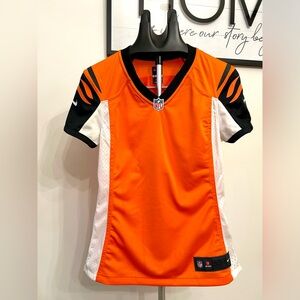 NWOT Nike Women's Jersey Small Orange NFL Cincinnati Bengals